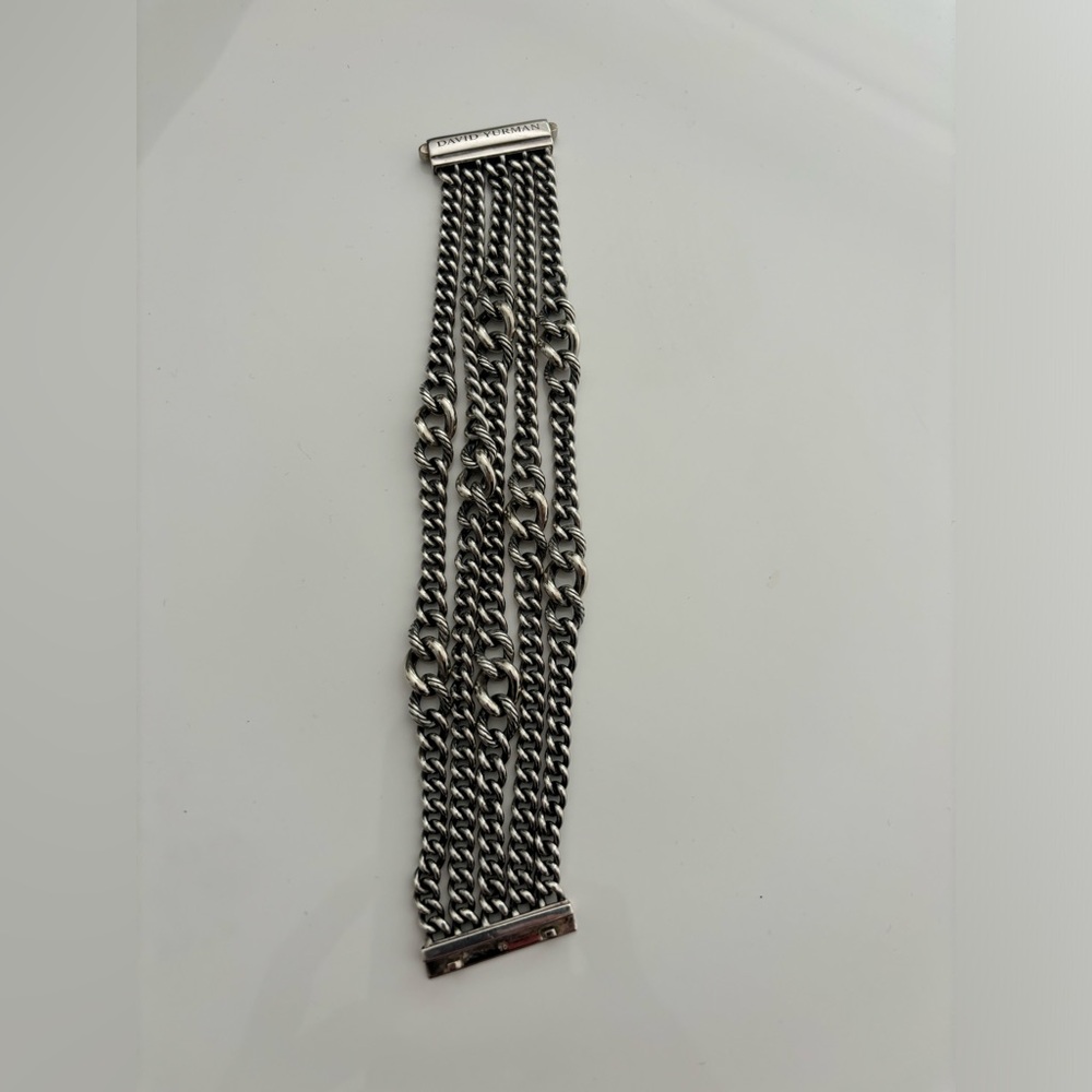 David Yurman Silver Chain Bracelet